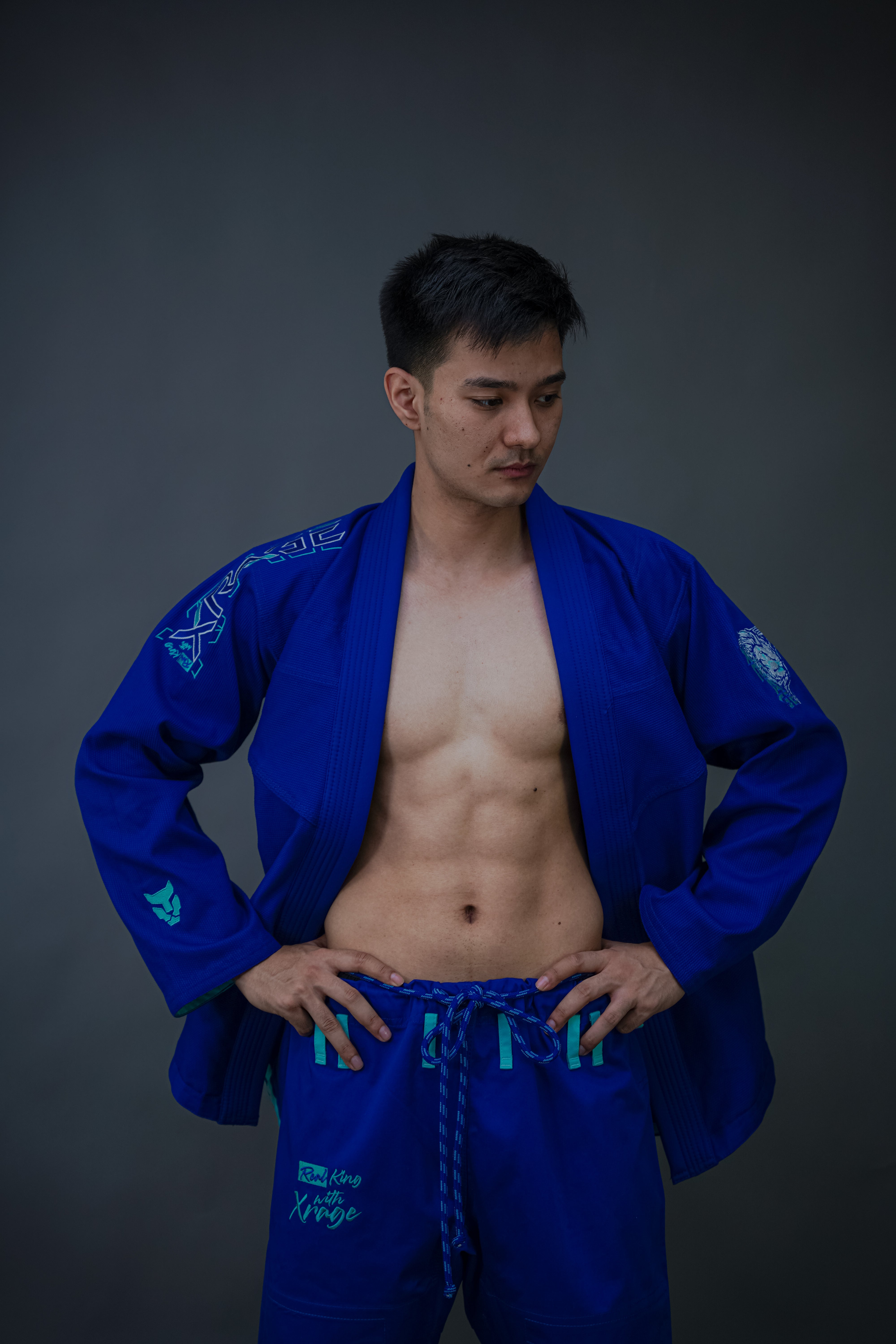 XRage Sports – Premium Men’s Jiu-Jitsu Gi (Dark Blue Edition)